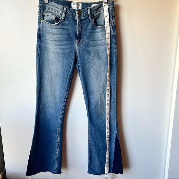 Frame Stretch Denim Mini Boot Leg Cropped - Picture 13 of 15